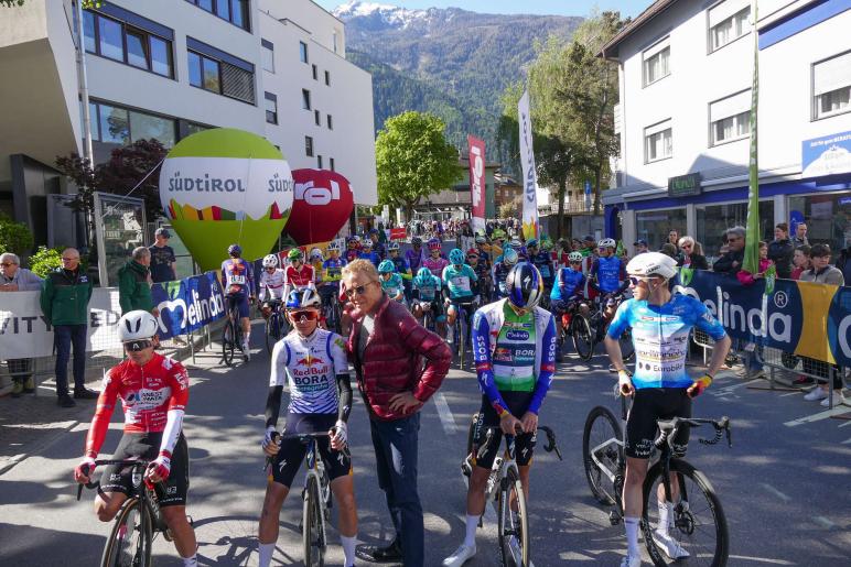 Tour of the Alps, Start in Latsch, 22.04.2026, Fotos AM