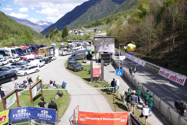 Tour of the Alps, Zielankunft in Martell, 21.04.2026, Fotos AM