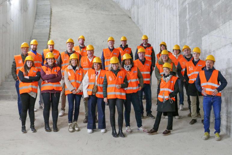 Tunnelbesichtigung in Kastelbell; Fotos: Sepp