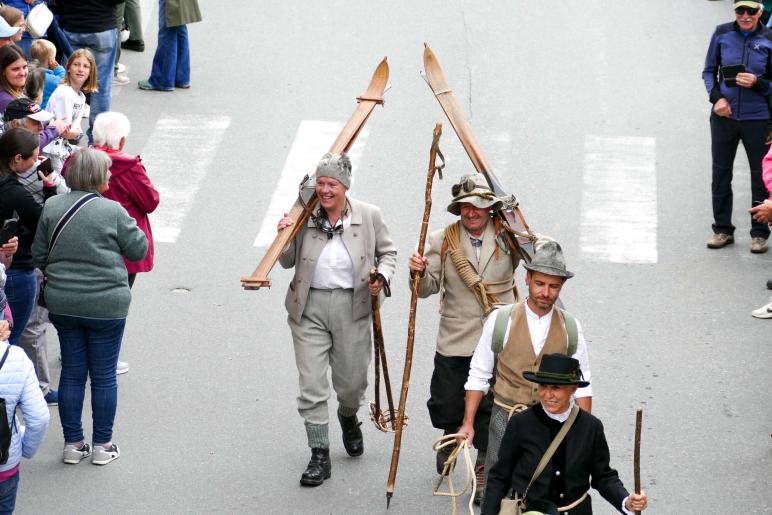 Umzug „200 Jahre Stilfserjochstraße“ in Prad; Fotos: Sepp 