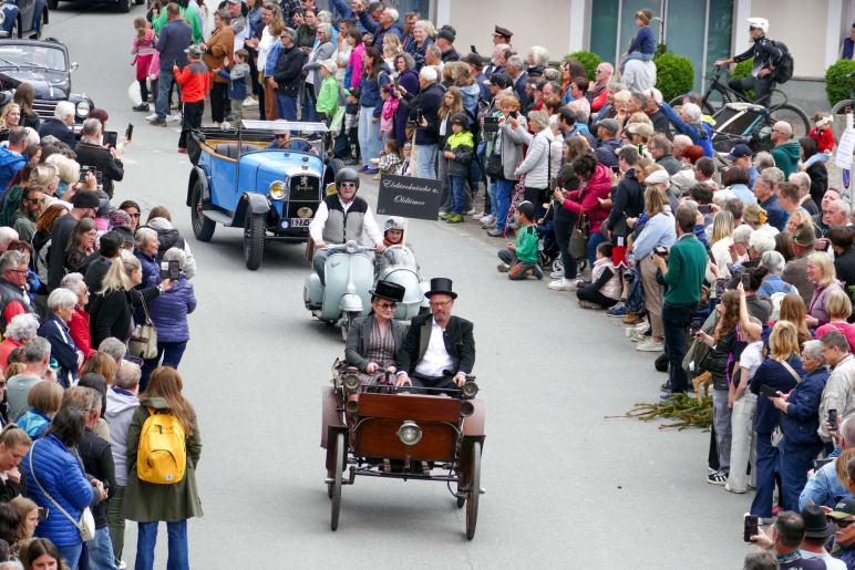Umzug „200 Jahre Stilfserjochstraße“ in Prad; Fotos: Sepp 