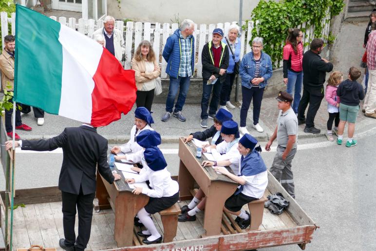 Umzug „200 Jahre Stilfserjochstraße“ in Prad; Fotos: Sepp 