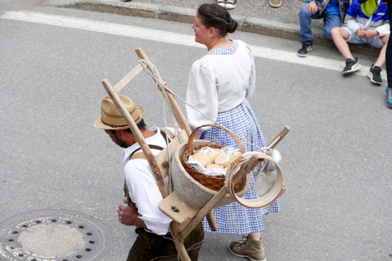 Umzug „200 Jahre Stilfserjochstraße“ in Prad; Fotos: Sepp 