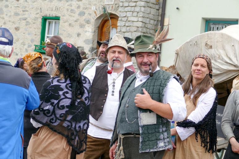 Umzug „200 Jahre Stilfserjochstraße“ in Prad; Fotos: Sepp 