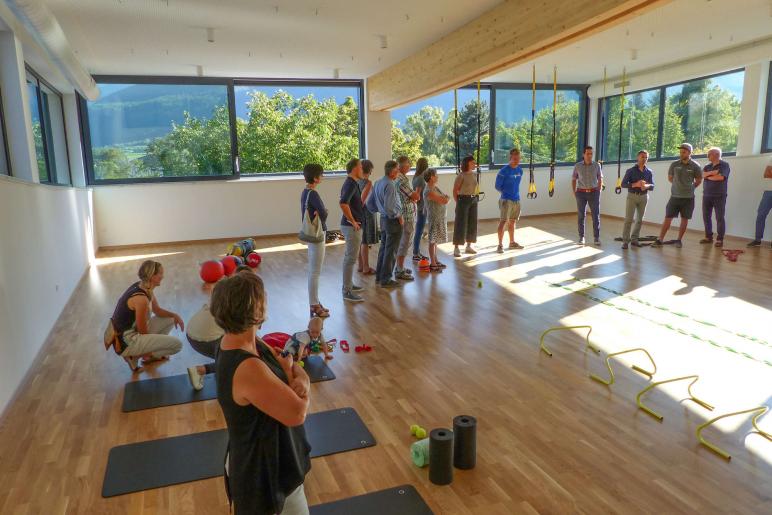 Viel Neues im „SportWell“ in Mals; Bilder der Eröffnungsfeier vom 15.09.2018; Fotos: Sepp