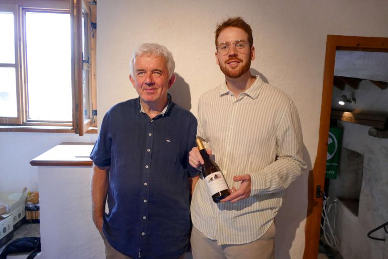 Vinschgauer Weinpräsentation auf Schloss Kastelbell, 6. Juli; Fotos: Michael 