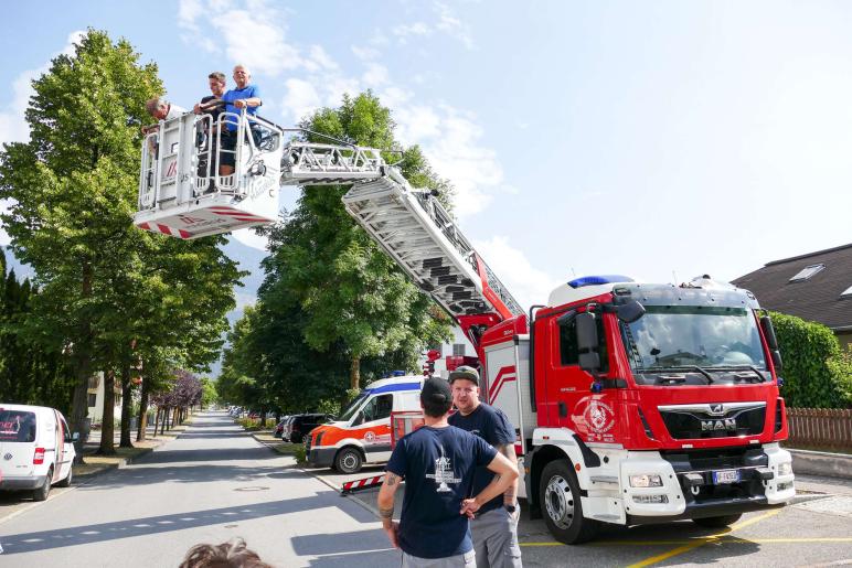 Zivilschutztag in Prad (25.08.2024); Fotos: Sepp
