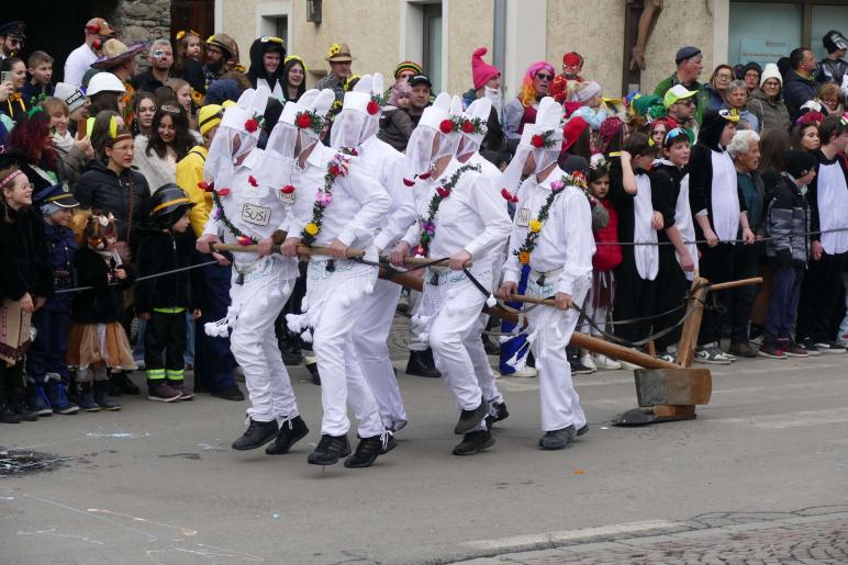 Zusslrennen in Prad am Unsinnigen, Fotos Michael Andres