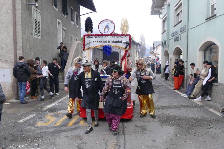 Zusslrennen in Prad am Unsinnigen, Fotos Michael Andres