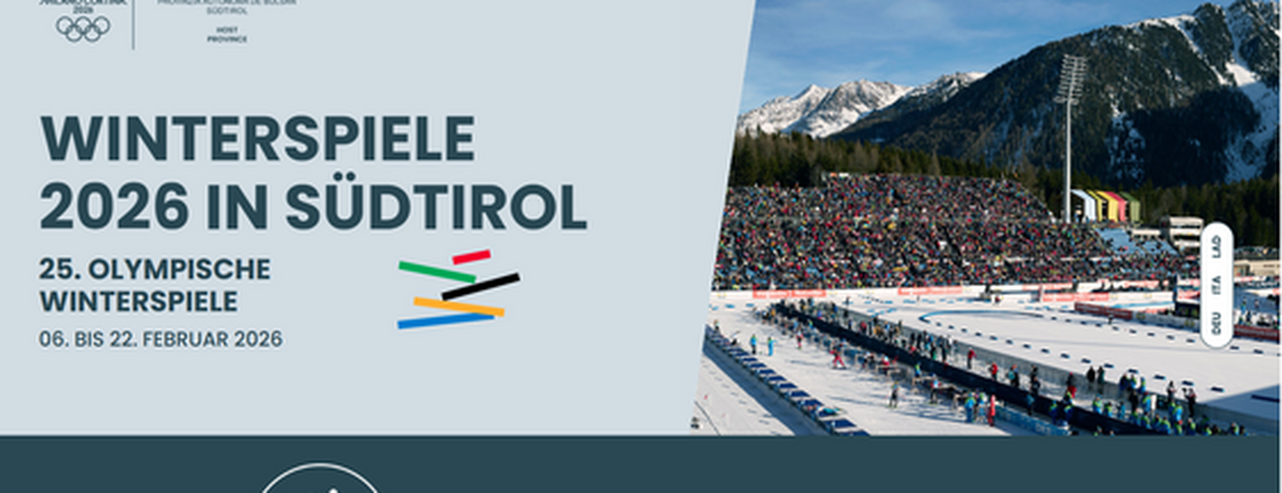  News - Neue Website informiert über Olympische Winterspiele 2026 in 