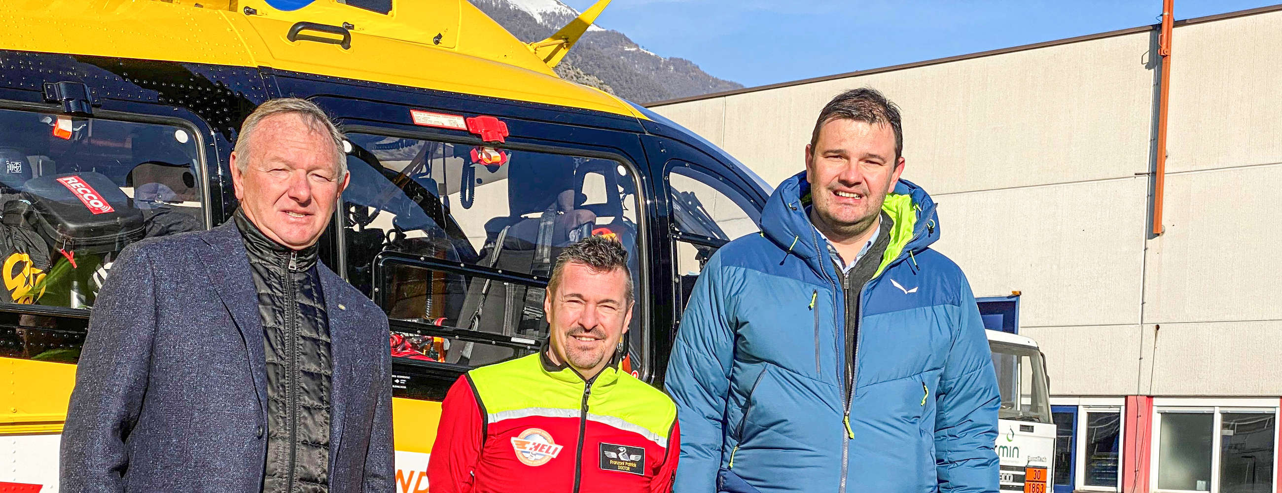 Gesellschaft - HGV begrüßt Pelikan 3 - der Vinschger